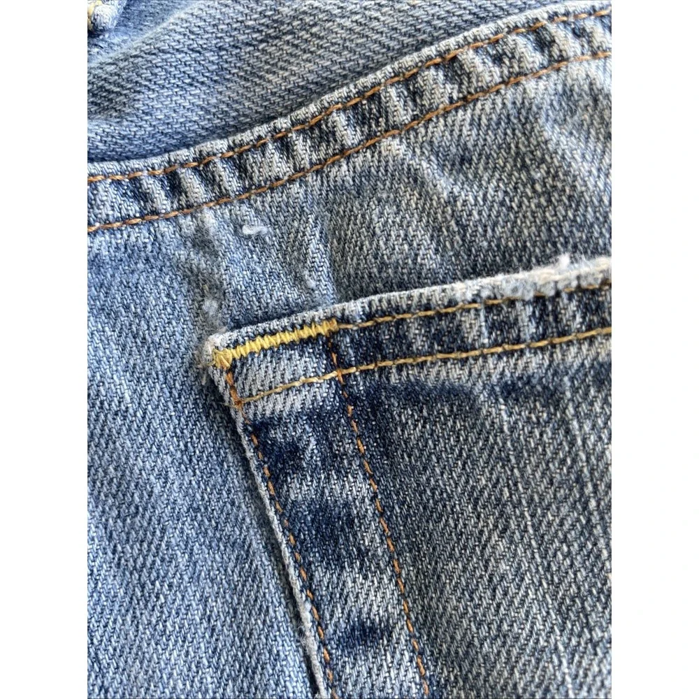 Lucky Brand 181 Vintage Baggy Jeans Men's Size 38X30 Distressed Skate
